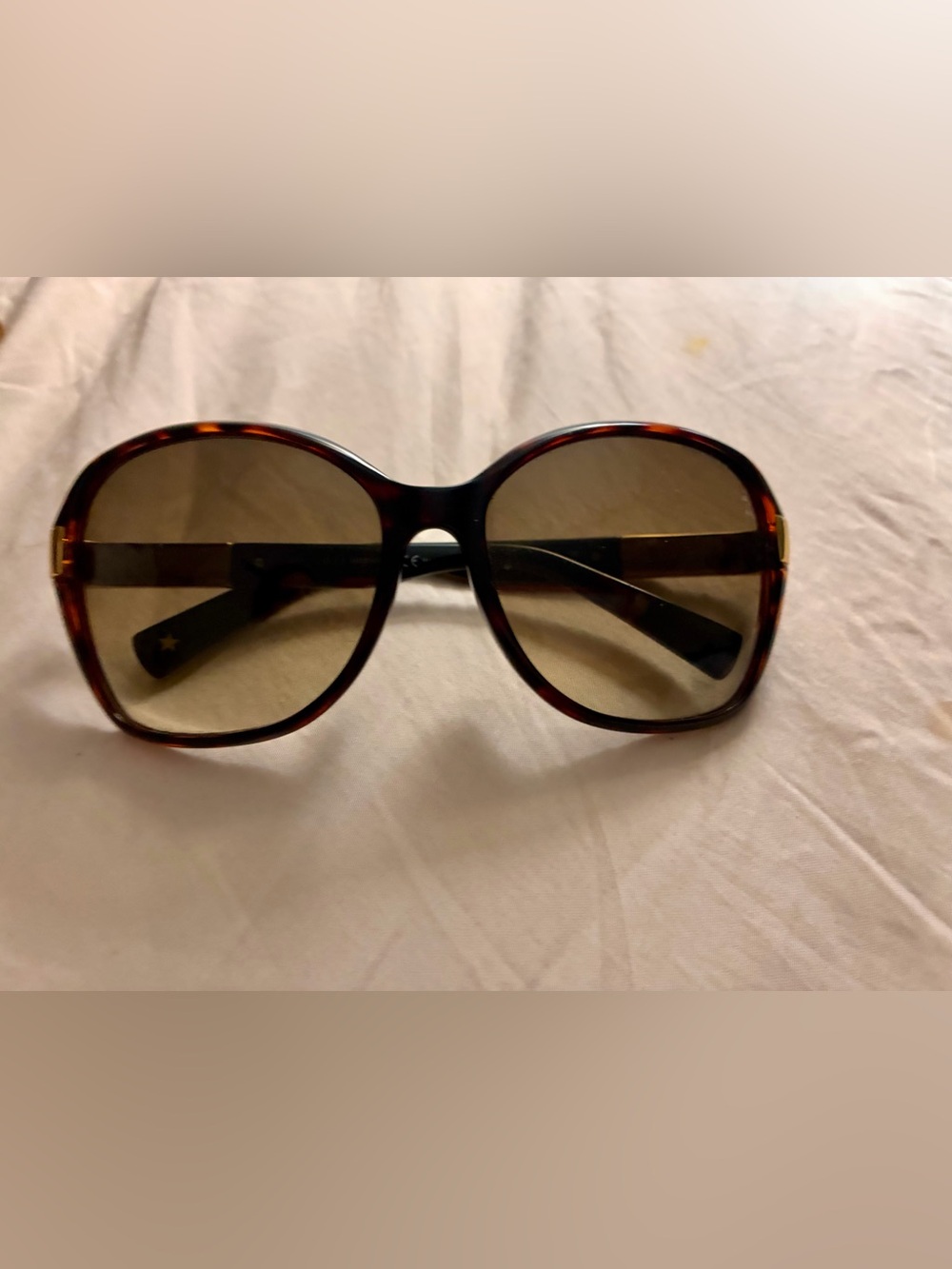 Jimmy Choo sunglasses with gradient lenses
